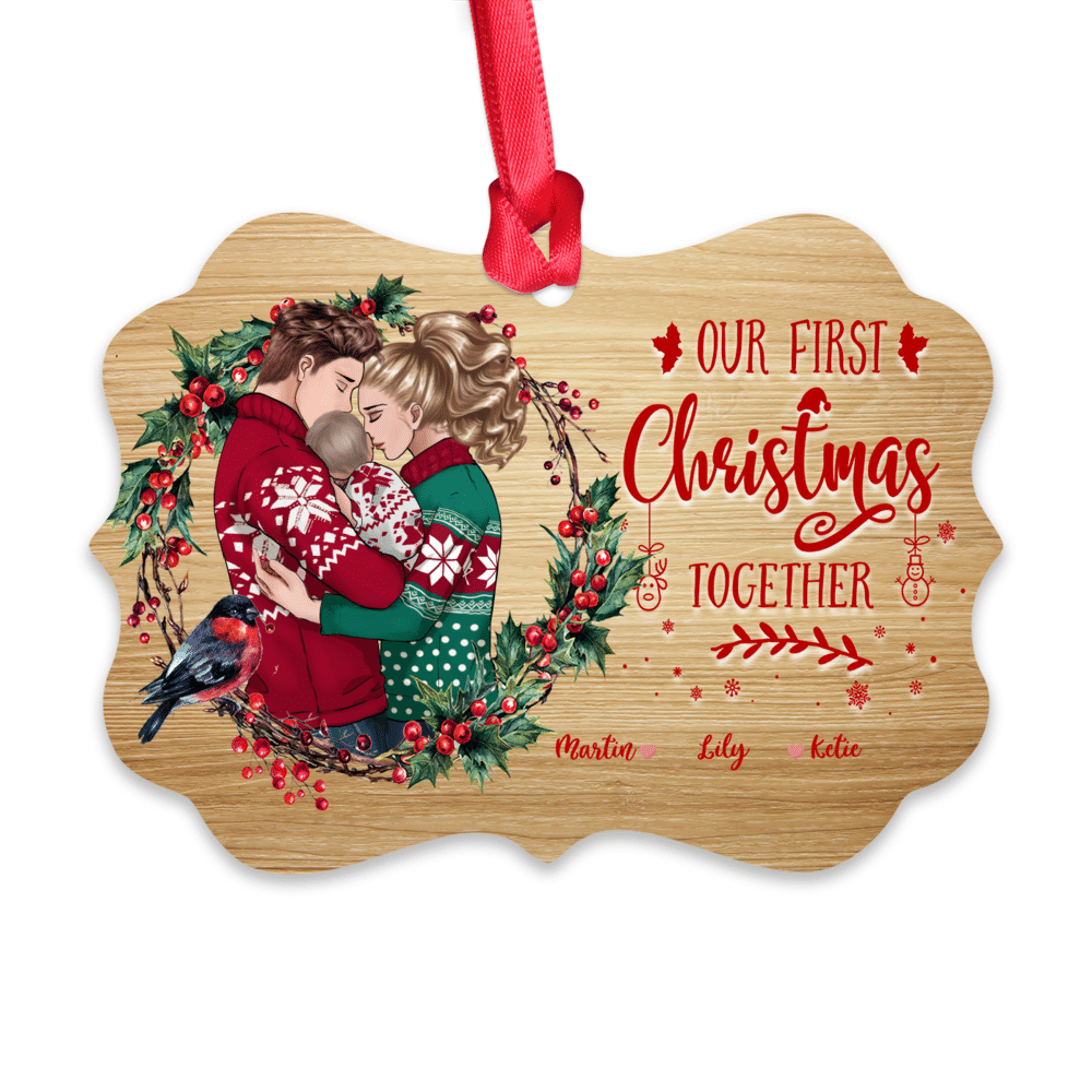 Personalized Christmas Ornament - Our First Christmas Together | Gossby_1