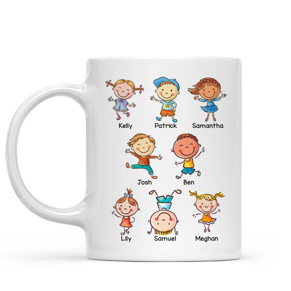 Personalized Mug - Grandkids Xmas Mug - Life is Better With Grandkids (L)_1