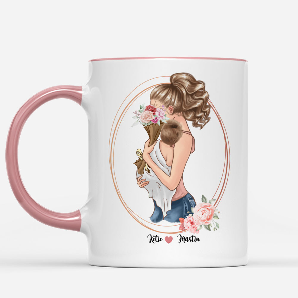 Happy Floral Mom Travel Mug, Lady Jayne #15951