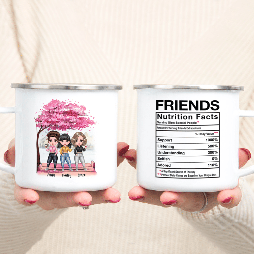 BTS Mug - BTS Nutrition Facts