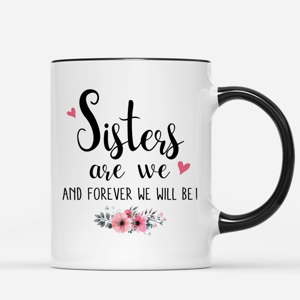 Two Tone Mug with Matching Spoon, Home, Bickering Sisters