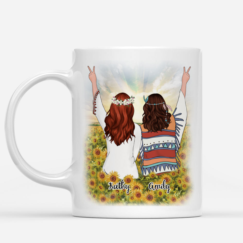 Personalized Boho & Hippie Mug - All We Need Is..._1