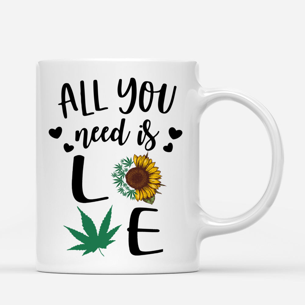 Personalized Mug - Sunflower Girls - All You Need Is LOVE_2