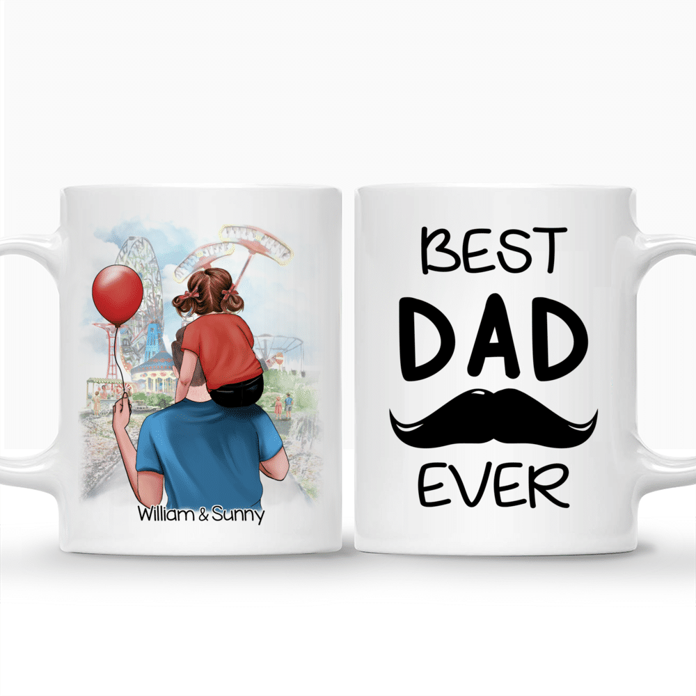 Gossby Personalized DADASAURUS Mug (2 Kids) - Funny Dad Gift from Daughter,  Son with Dinosaur Avatar…See more Gossby Personalized DADASAURUS Mug (2