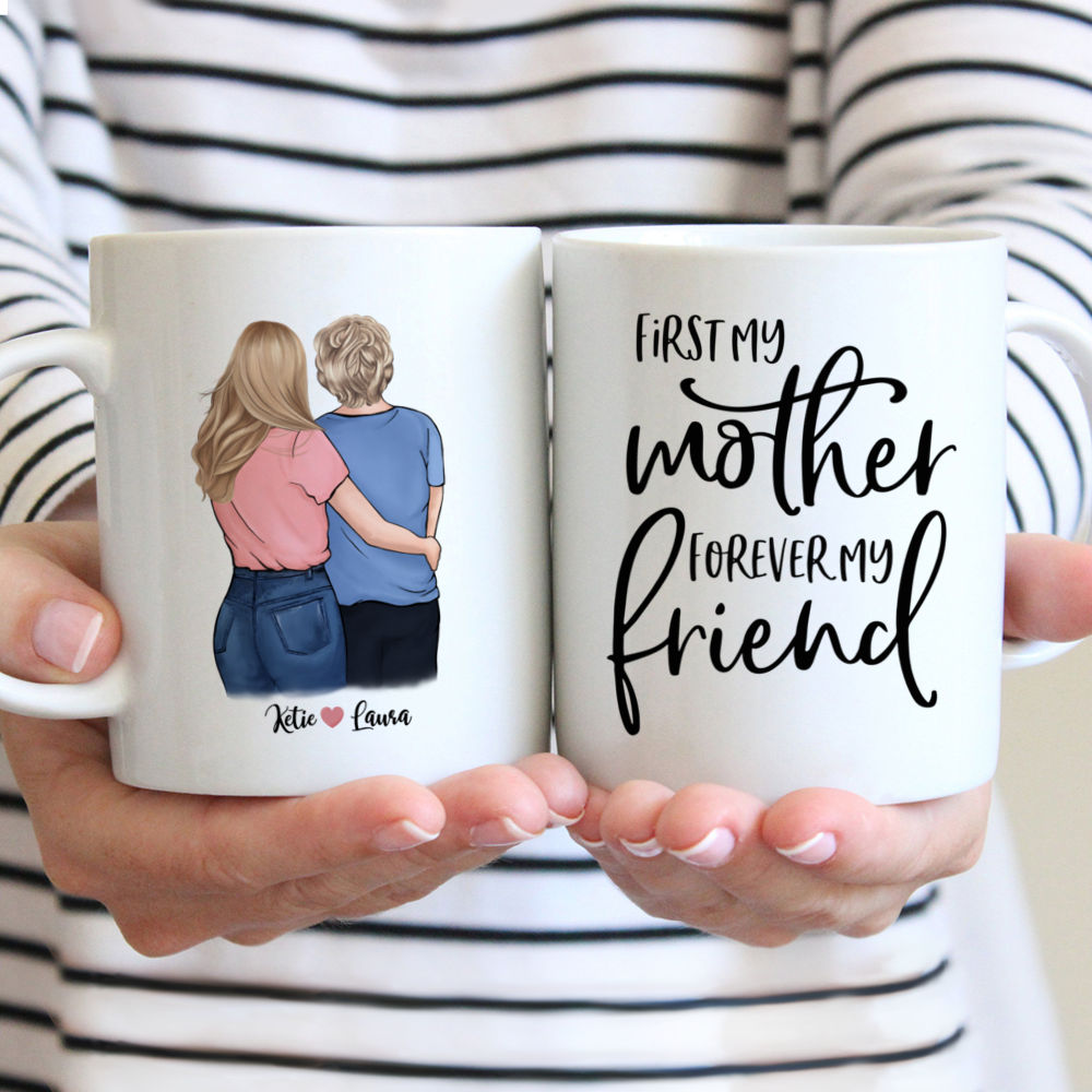 Personalized First Mother's Day Gift For New Mom, Photo Custom Baby Mug,  New Mom