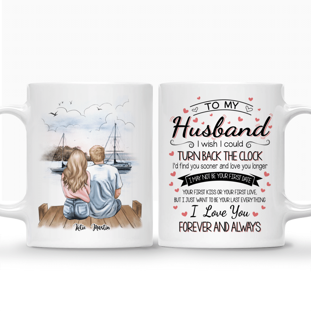 To My Husband - Valentine Mug, Couple Mug, Valentine's Day Gifts For Husband