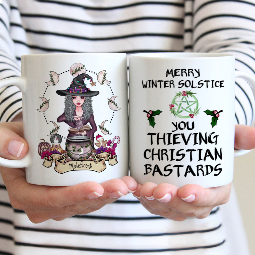 Witch - Merry winter | Personalized Mug