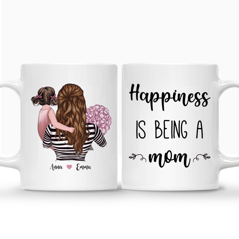 Happy Girl Mom Florals in Keepsake Girl Mom Mug in Oakland, TN -  TWIGS-N-THINGS