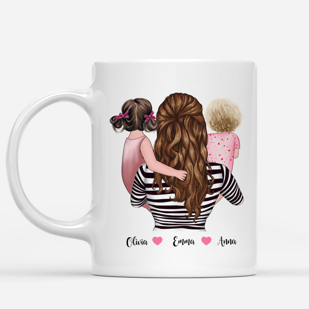 Girl Mom- Mother daughter' Mug