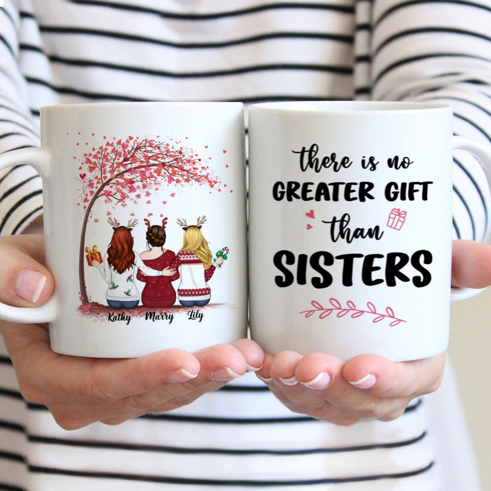 Personalized Mug - Girls Mug - There Is No Greater Gift Than Sisters (ND) 