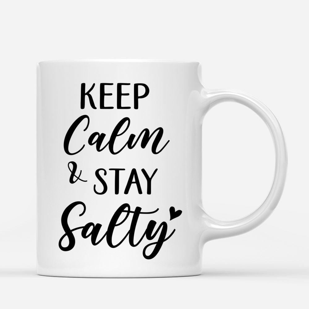 SUP Girl - Keep Calm & Stay Salty - Personalized Mug_2