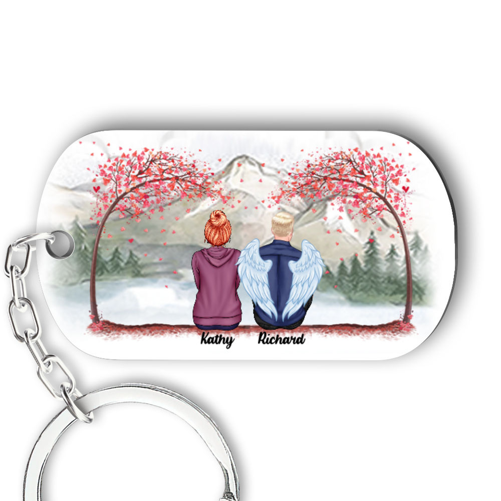 Memorial photo store keychains