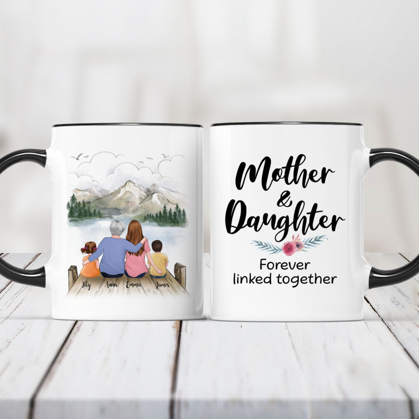 Personalized Mug - Mother & Daughters - We Got It From Our Mama (2.1)