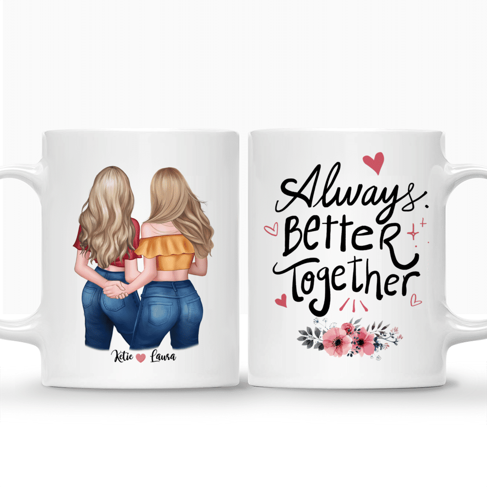 Personalized Mug - Best friends - Always better together vs 2_3