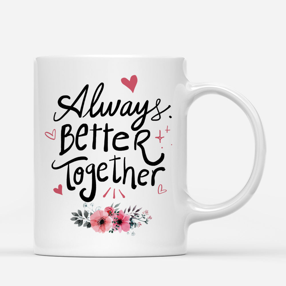 Personalized Mug - Best friends - Always better together vs 2_2