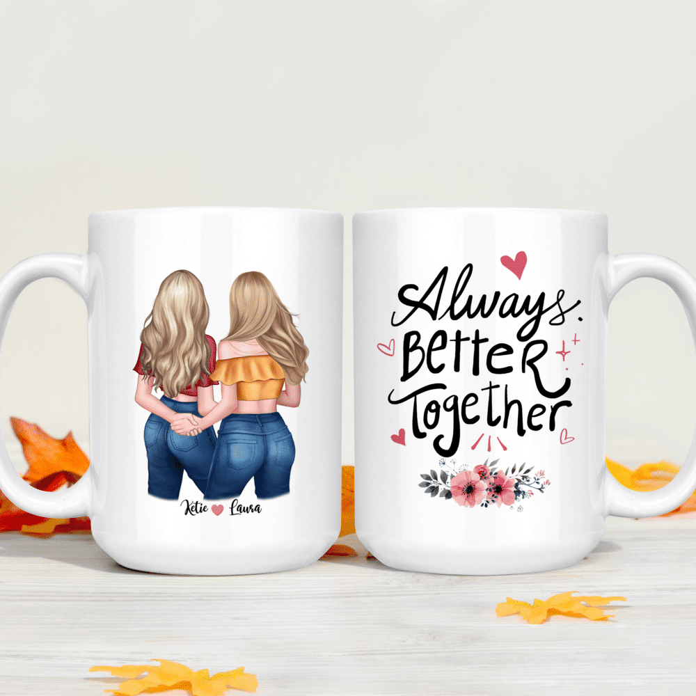 Better Together Set of 2 Upton Engraved Cocktail Glasses