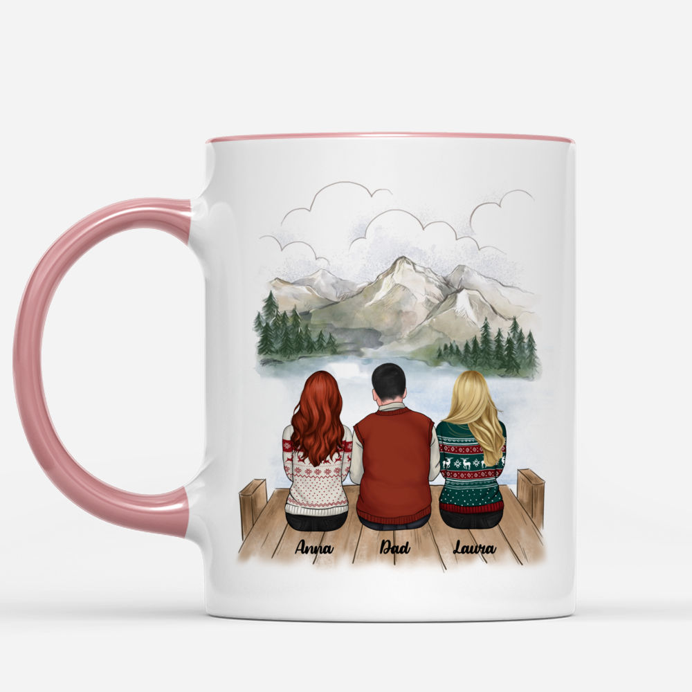Personalized Mug - The Love Between A Father And Daughter Is Forever (N)_1