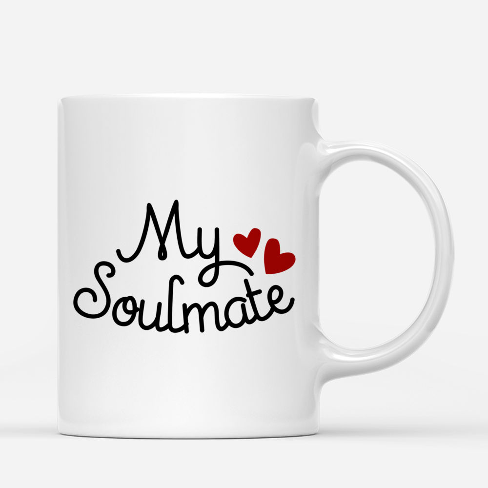 Personalized Couple Mug - My Soulmate (Kissing Couple)_2