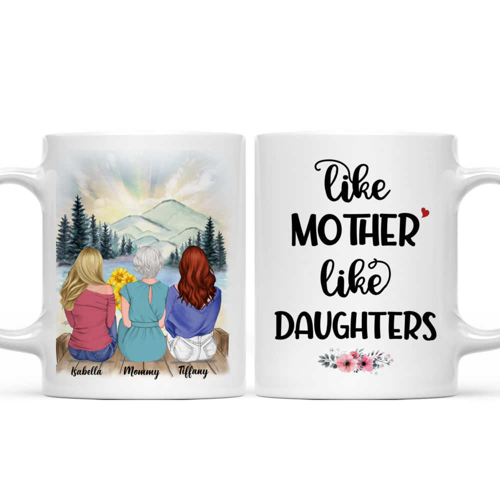 Personalized Mug - Mother & Daughter - Like Mother Like Daughters (NS) _3