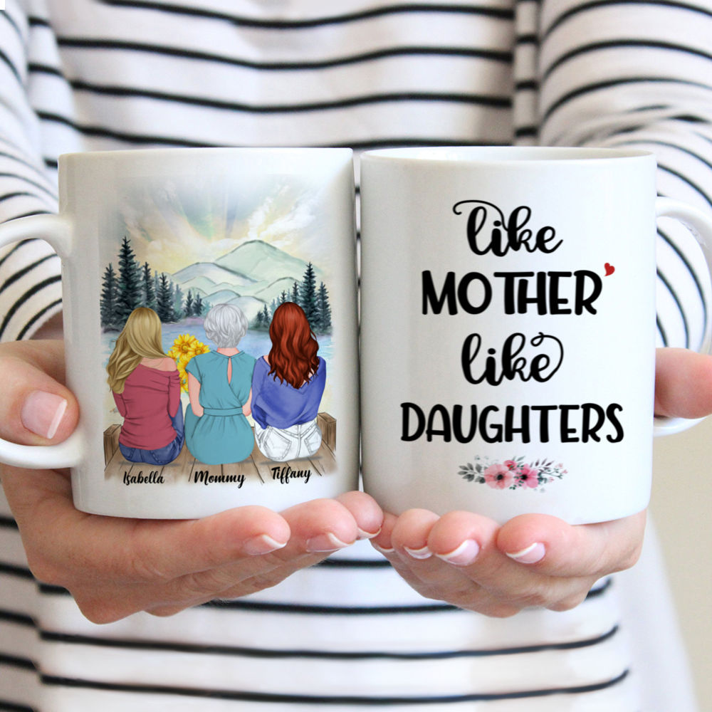 Personalized Mug - Mother & Daughter - Like Mother Like Daughters (NS) 