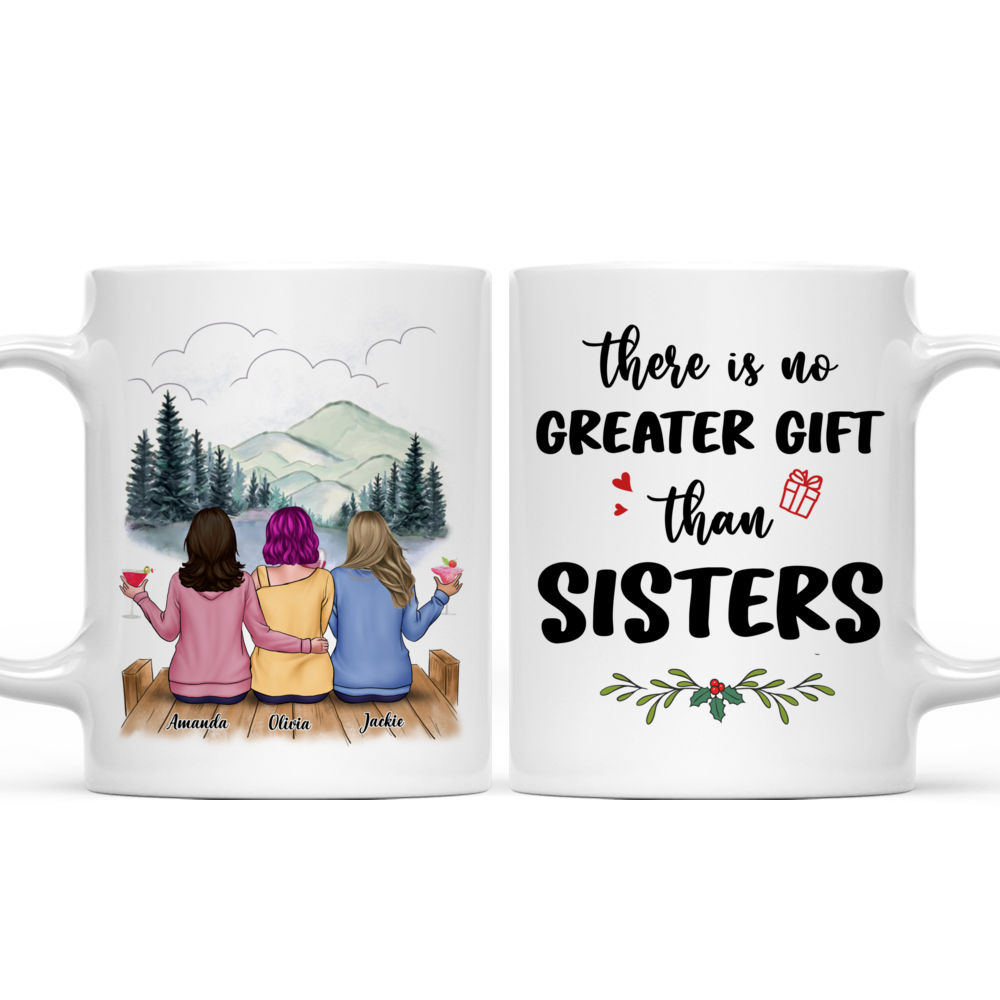 Personalized Mug - Xmas Collection - There Is No Greater Gift Than Sisters (D)_4