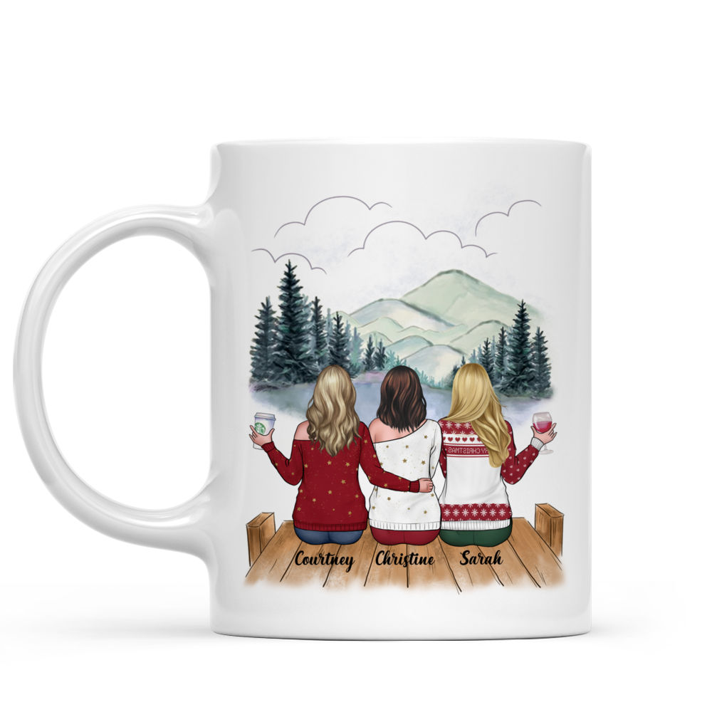 Personalized Mug - Sisters Mug Collection - Besties forever - Up to 6 ladies_1