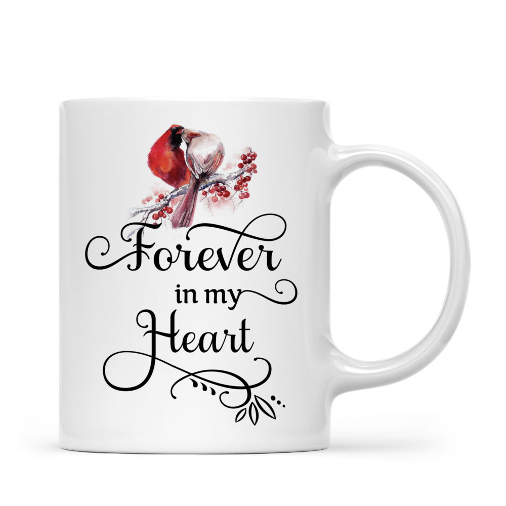 Personalized Mug - Girl and Dogs - Forever in my Heart (8483)_2