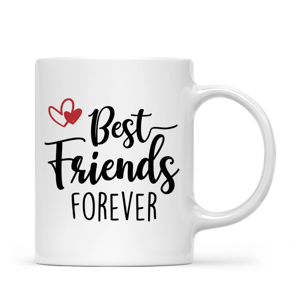 Personalized Mug - Christmas Up to 5 Girl - Best Friends Forever (8417)_6