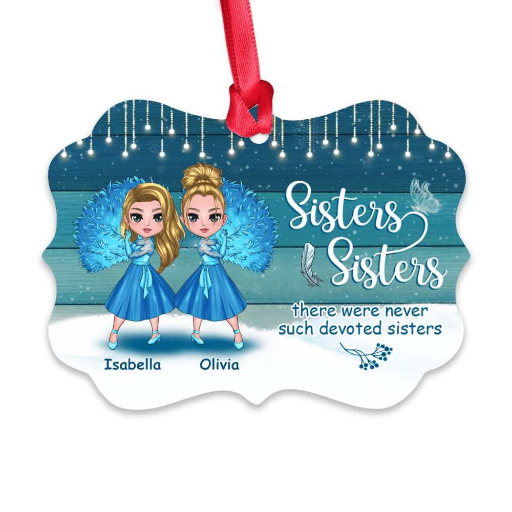 Personalized Frozen Ornament, Elsa Christmas Ornament, Anna