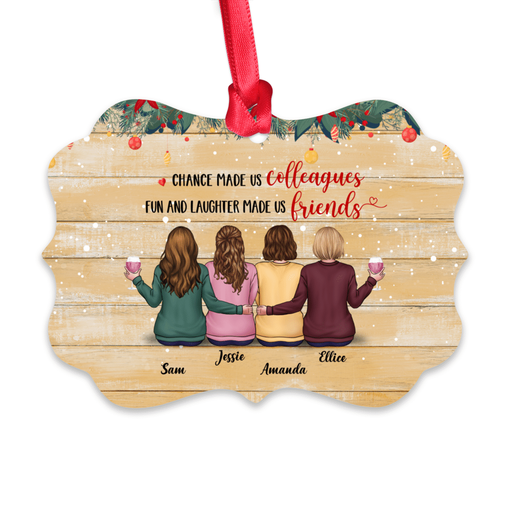 Chance Made Us Neighbors Laughter Fun Made us Friends 2021 Christmas O –  Laurie G Creations