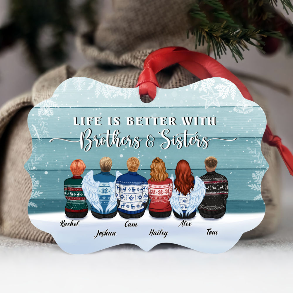 Personalized Ornament - Personalized Ornament - Up to 8 People