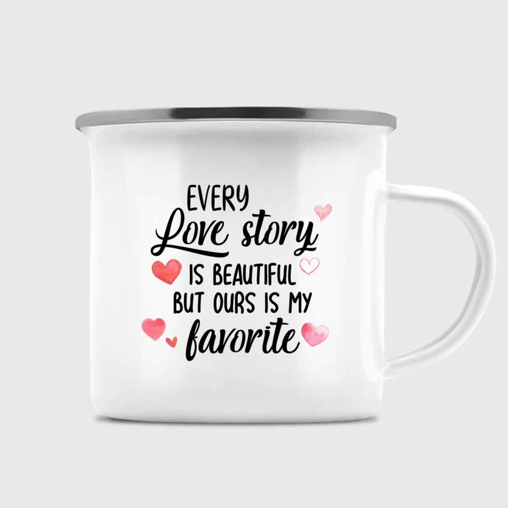 Personalized Couple Mug - Every Love Story Is Beautiful But Ours Is My Favorite_2