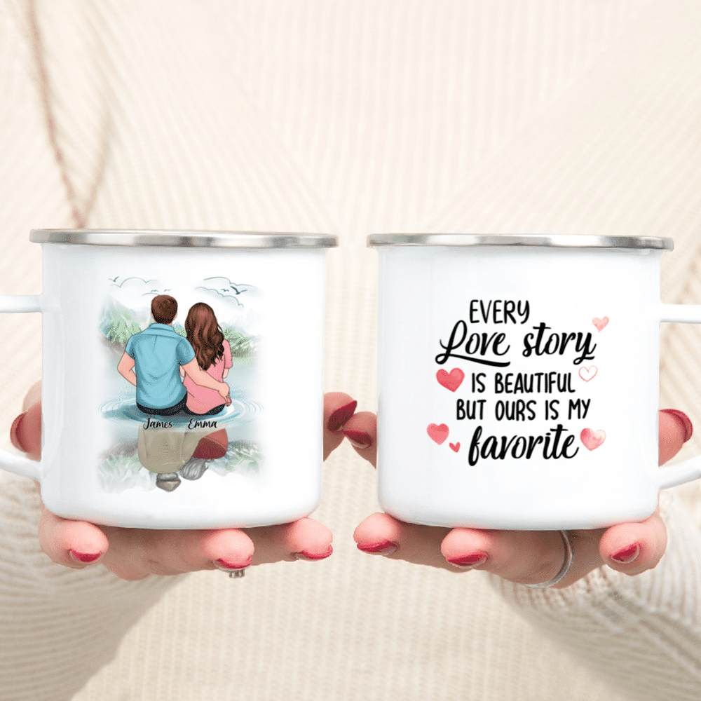 Personalized Couple Mug - Every Love Story Is Beautiful But Ours Is My Favorite