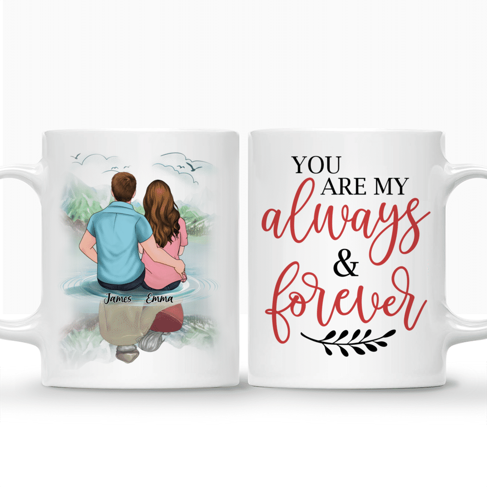 Personalized Couple Mug - You're My Always & Forever_3