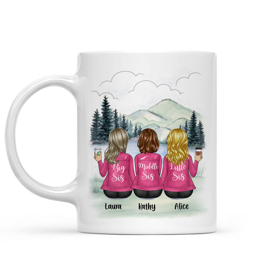 Personalized Mug - Up to 7 Sisters - There Is No Greater Gift Than Sisters (8640)_2