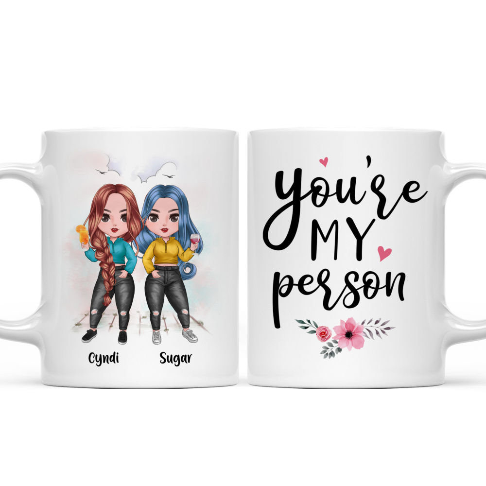 Personalized Mug - Up to 7 Sisters - You're My Person (6345)_4