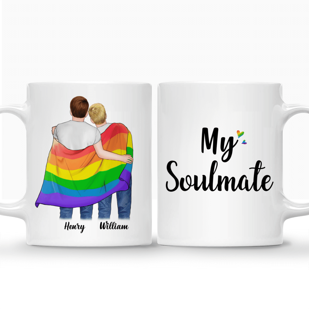 Personalized Mug - My Soulmate (LGBT Couple)_3