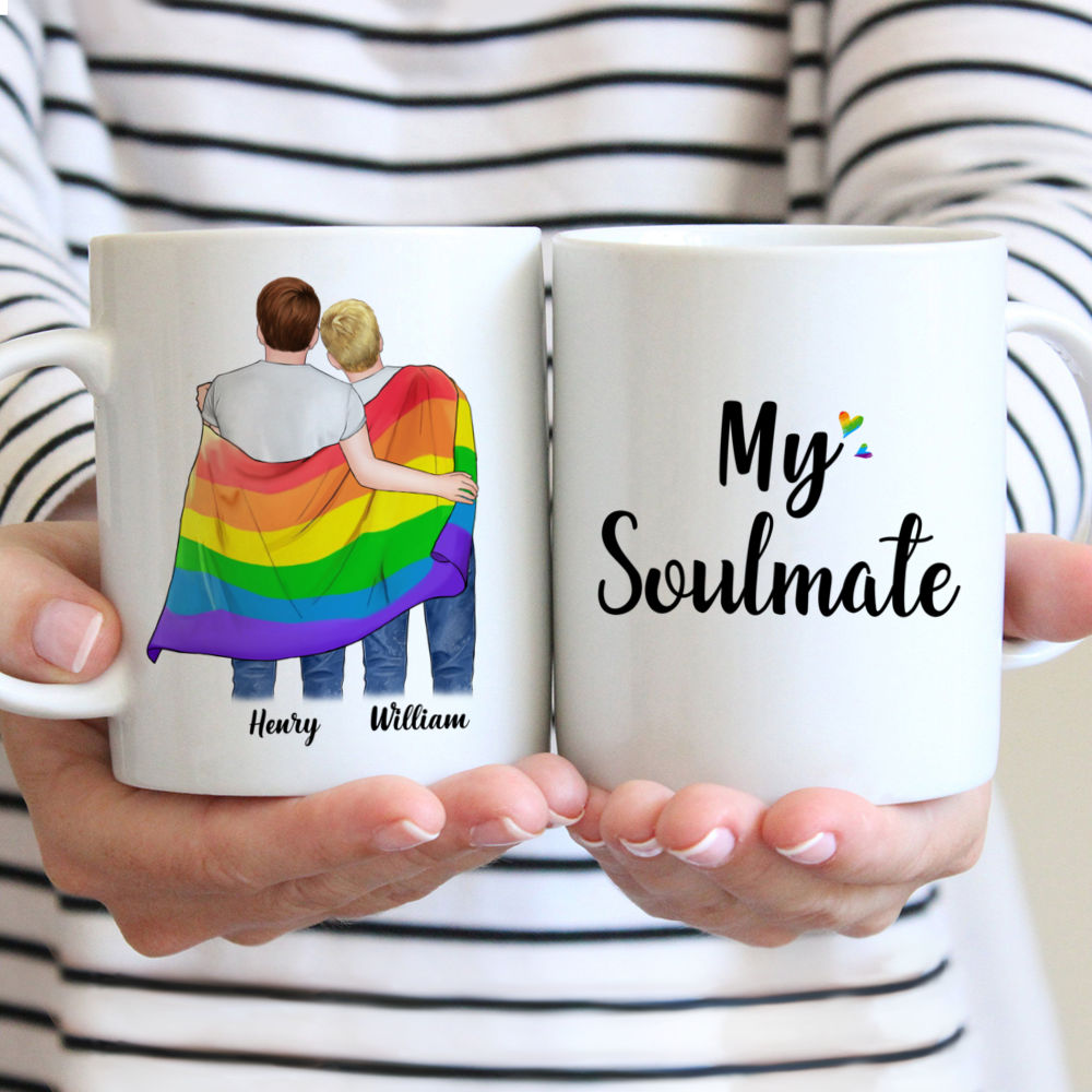 Personalized Mug - My Soulmate (LGBT Couple)