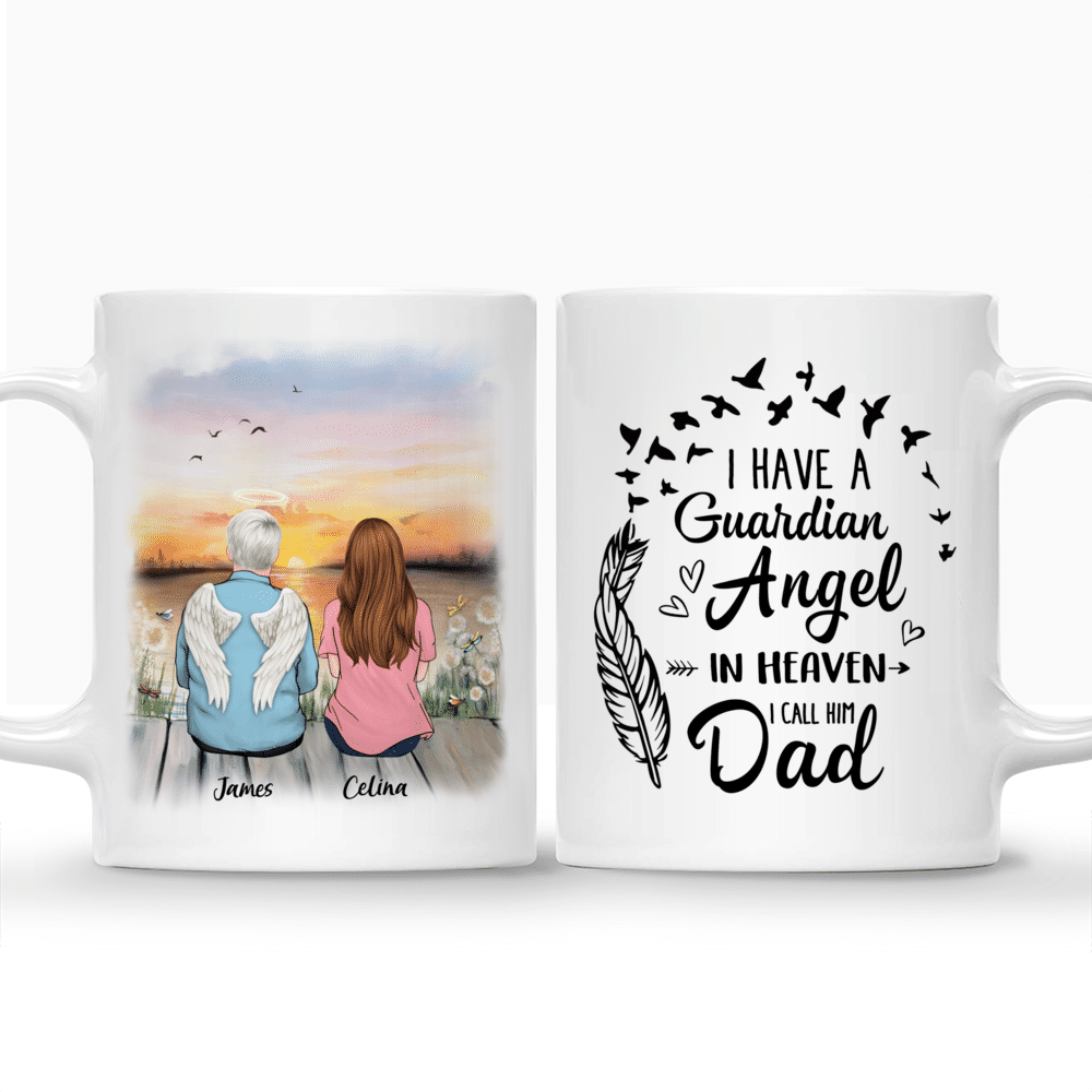 Guardian Angel Prayer Coffee Mug Christian Mug Religious Gifts Coffee Mugs  With Sayings Housewarming Gift for Her Aesthetic Mug 