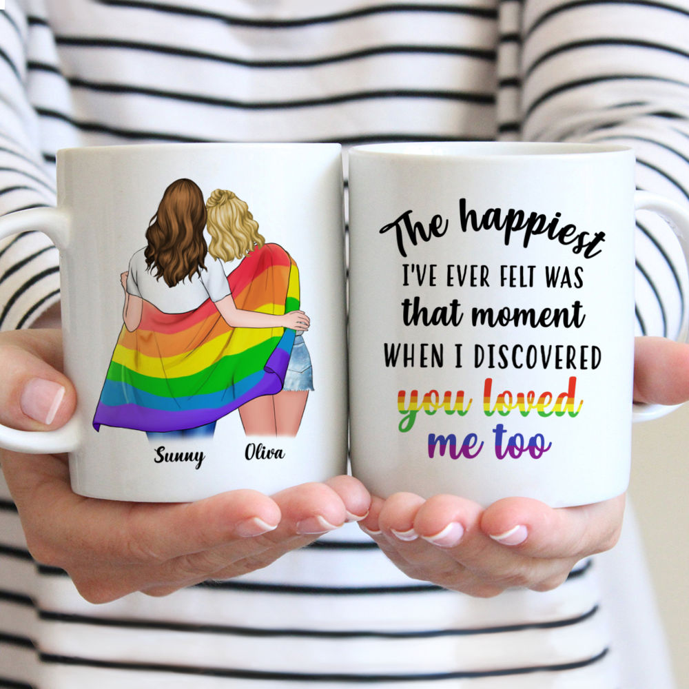 LGBT Couple | W - The happiest I've ever felt was that moment when...