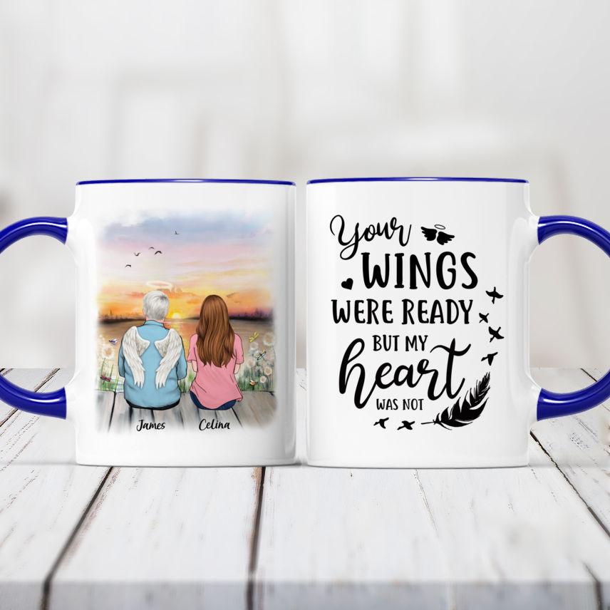 This Papa Belongs to (custom name) Mug – Sweet Mint Handmade Goods