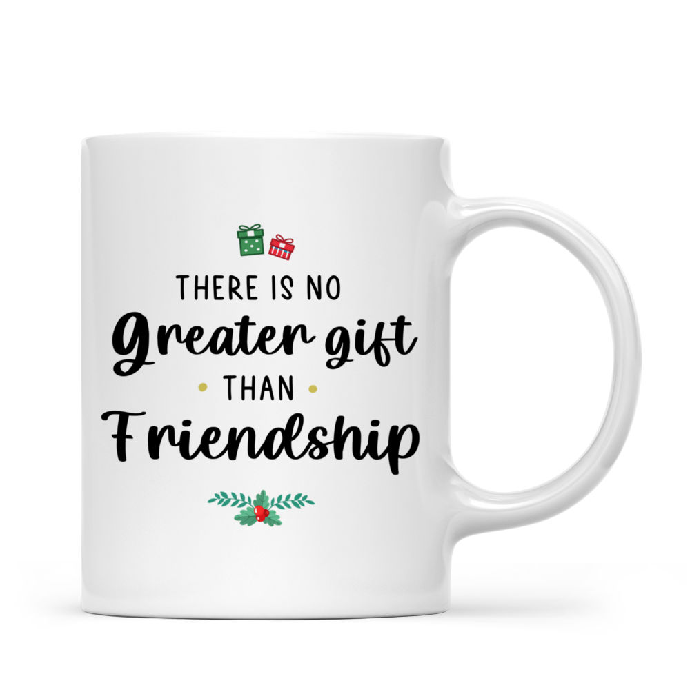 Personalized Mug - Doll Sisters - There Is No Greater Gift Than Friendship - Up to 5 Ladies_2