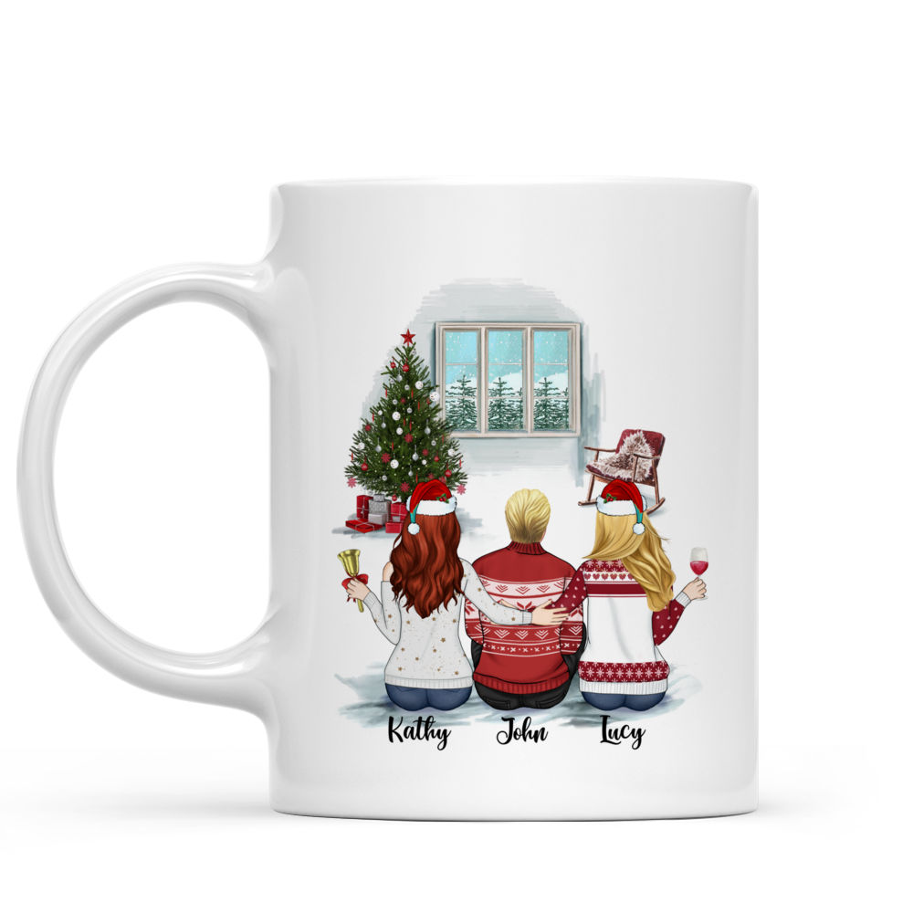 Personalized Mug - Up to 5 People - Mug Xmas - There is No Greater Gift than Brothers and Sisters (L)_1