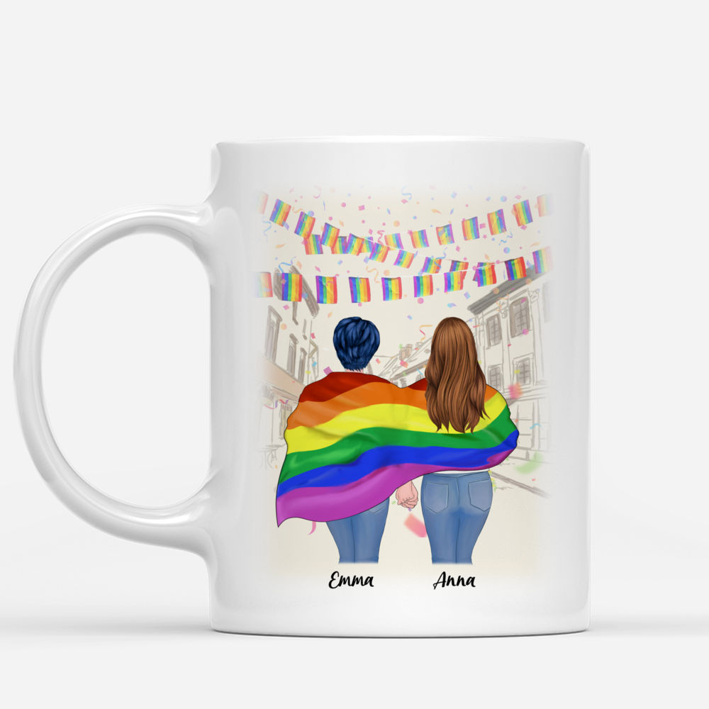 Personalized Mug - You're My Person - You'll Always Be My Person (2 Hearts)_1