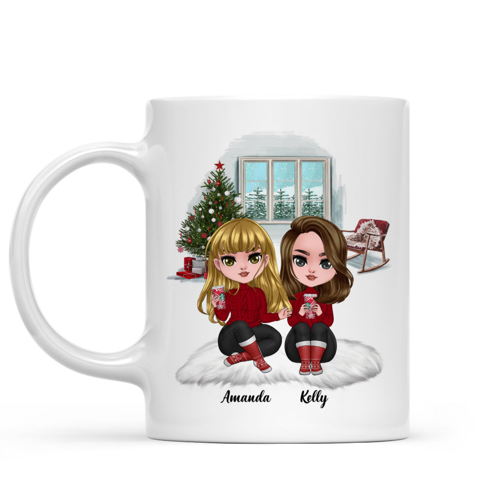 Personalized Mug - Up To 5 Dolls - Life Is Better With Sisters (v3)_1