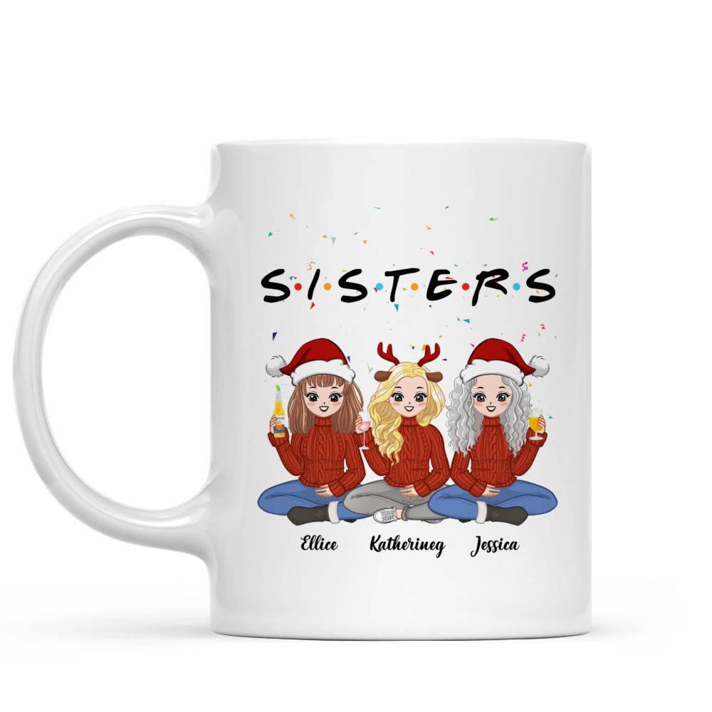 Personalized Mug - Christmas gift Mug - Comic Casual - Sister