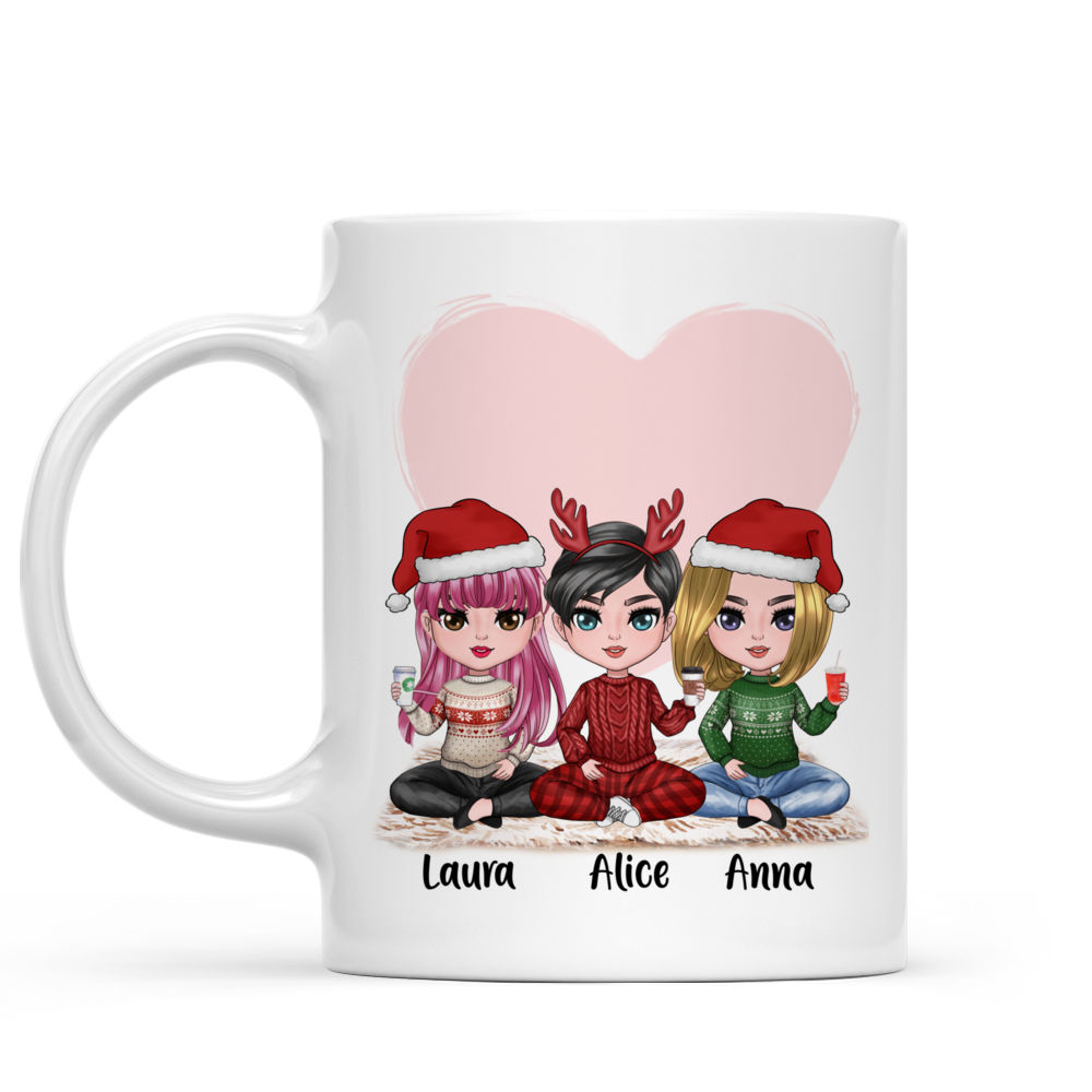 Personalized Mug - Up to 5 Sisters - There Is No Greater Gift Than Sisters (9014)_2