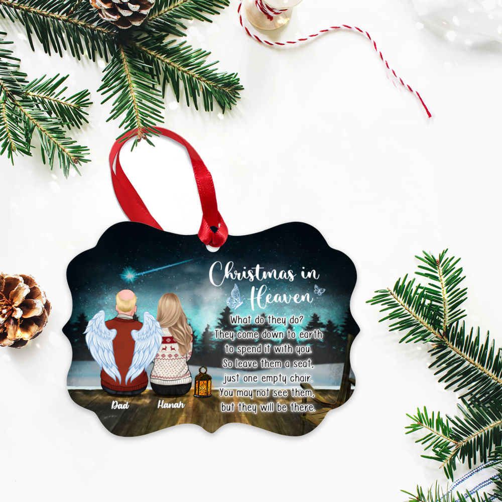 Christmas in Heaven Memorial Ornament – WillowBee Signs