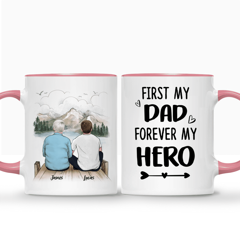 A Sons First Hero A Daughters First Love Water Bottle/best Dad Ever  Mug/bast Dad Coffee Mug/gift for My Dad/gift for Husband/father Day Gift 
