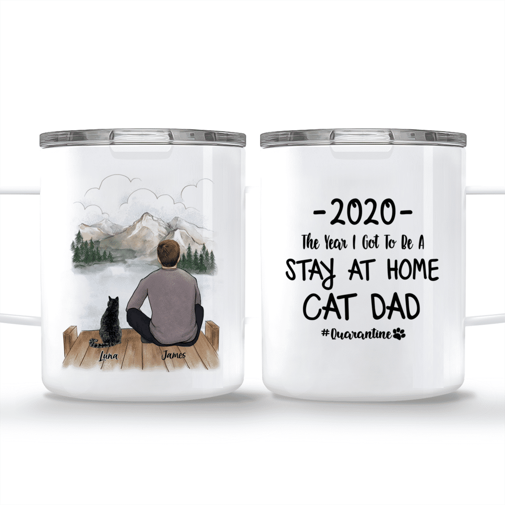 Dear Bonus Dad Personalized Travel Mug, Thank you Step Dad, Father's D -  PersonalFury